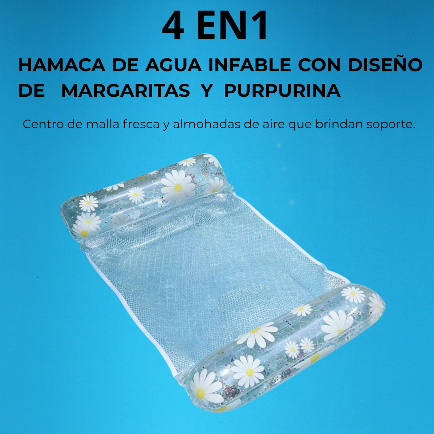 Flotador hamaca 4 en 1